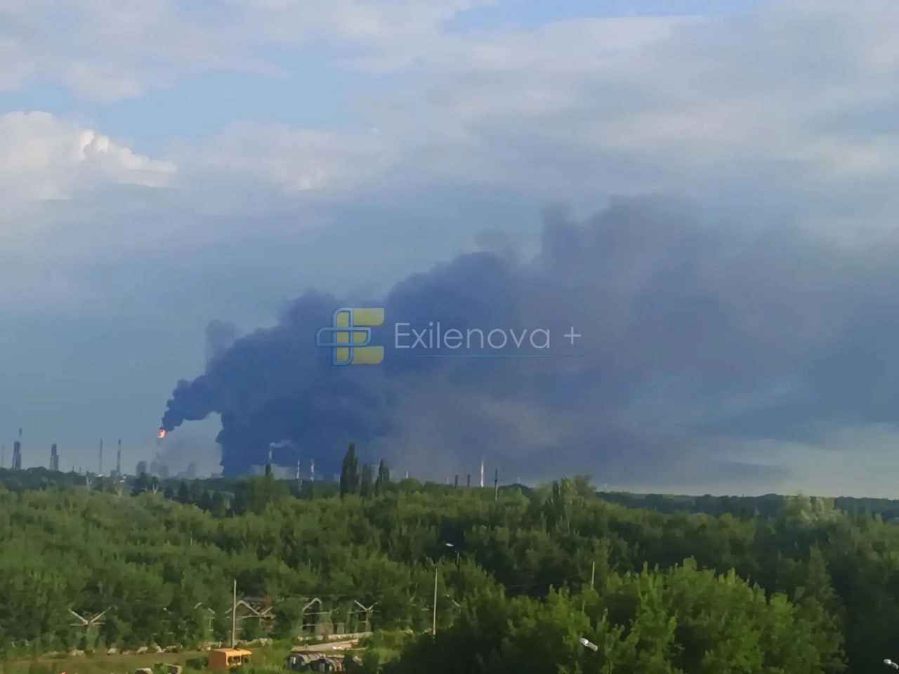 Ukraine Hits 2 Major Russian Oil Facilities, Including Petrochemical Giant 1,500 Km Away
