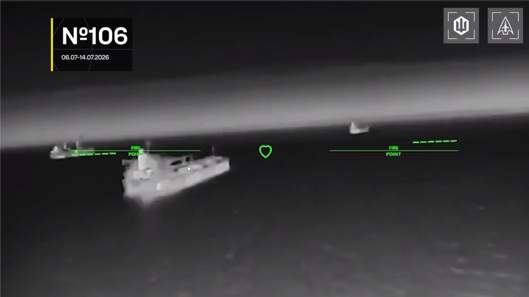 Ukraine Targets 11 More Russian Vessels, Brings Nine-Day Total to 116