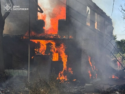Russia Strikes Zaporizhzhia, Kills 3, Injures 2, Including a Child