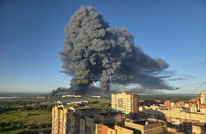Дрони атакували Підмосков’я та Тамбовську область РФ: загорілися нафтобаза та склади