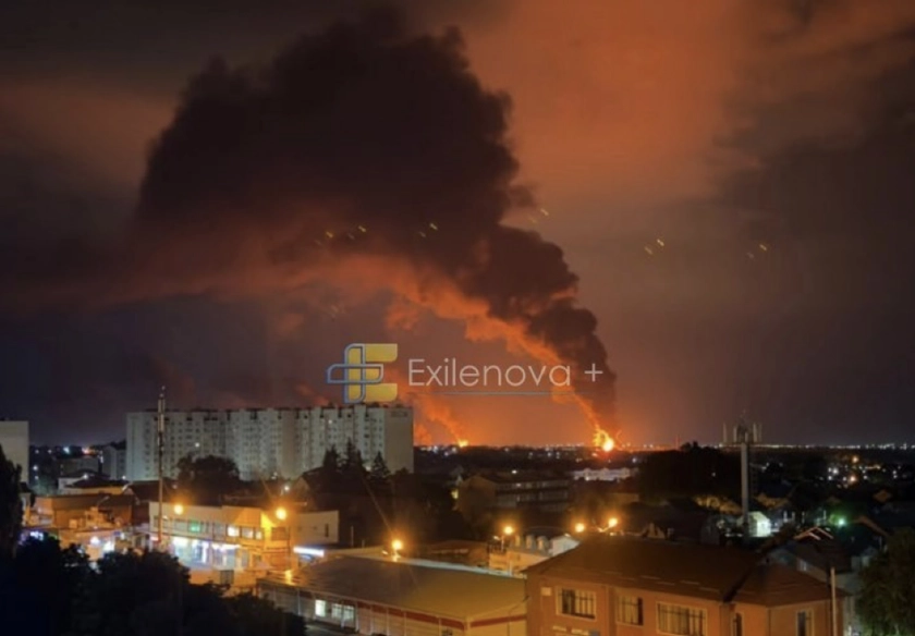 SBU Drones Strike Three Oil Depots in Russia’s Stavropol Region and Shadow Fleet Tanker