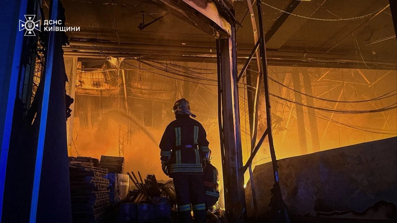 Russian Ballistic Missile Strike Destroys UKRTAC Military Gear Factory in Kyiv