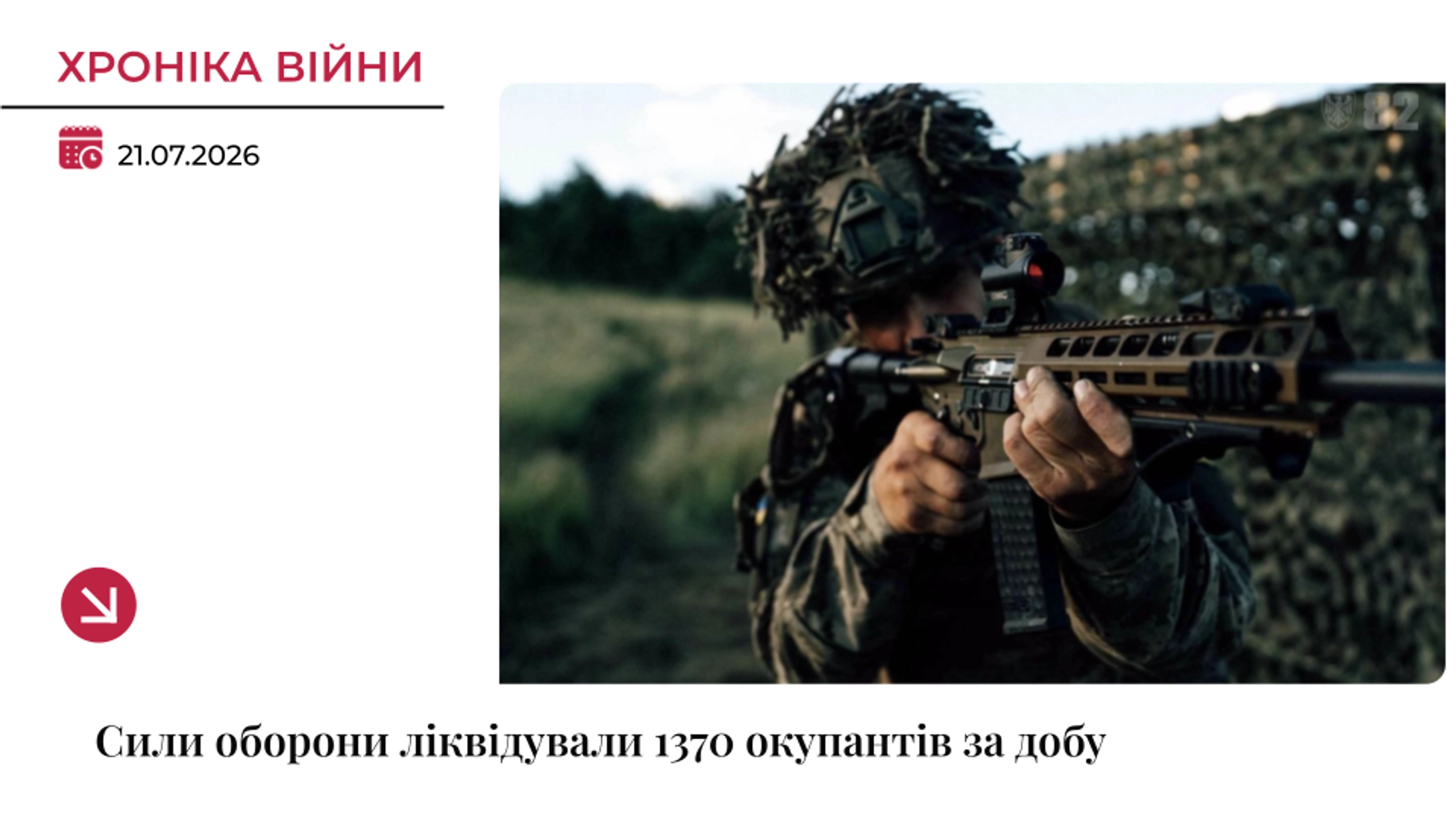 Хроніка війни: Росія втратила майже 1400 військових за добу