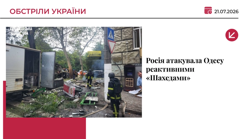 Росія атакувала Одесу реактивними «Шахедами»: постраждали двоє людей