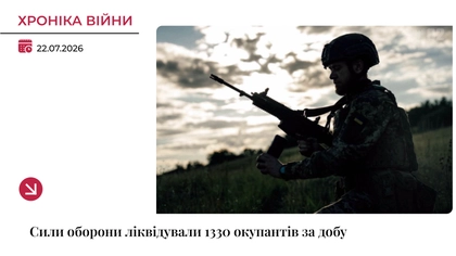 Хроніка війни: Сили оборони ліквідували 1330 росіян за добу
