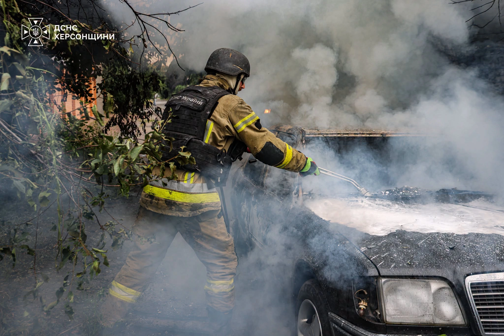 Man Killed, 2 Injured in Artillery Strike on Kherson