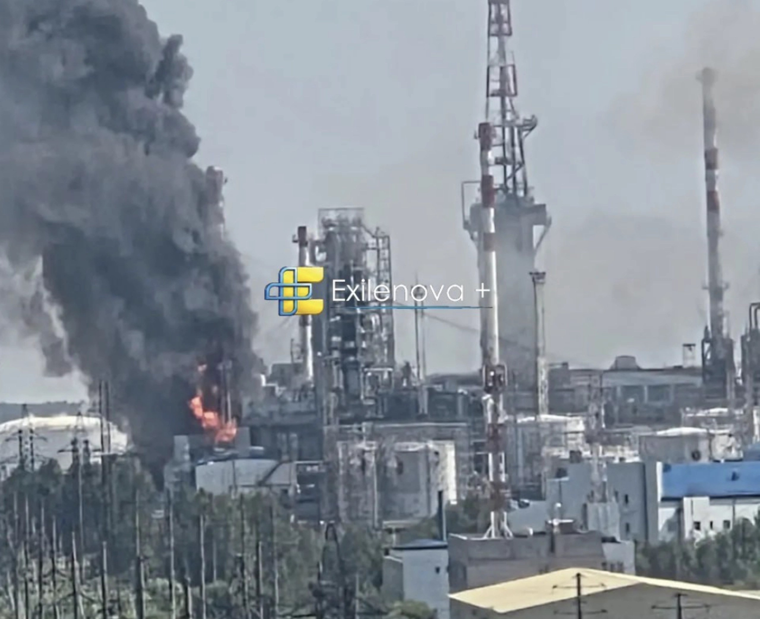 Drone Strike Sparks Fire at Tyumen Oil Refinery in Russia’s Ural Region