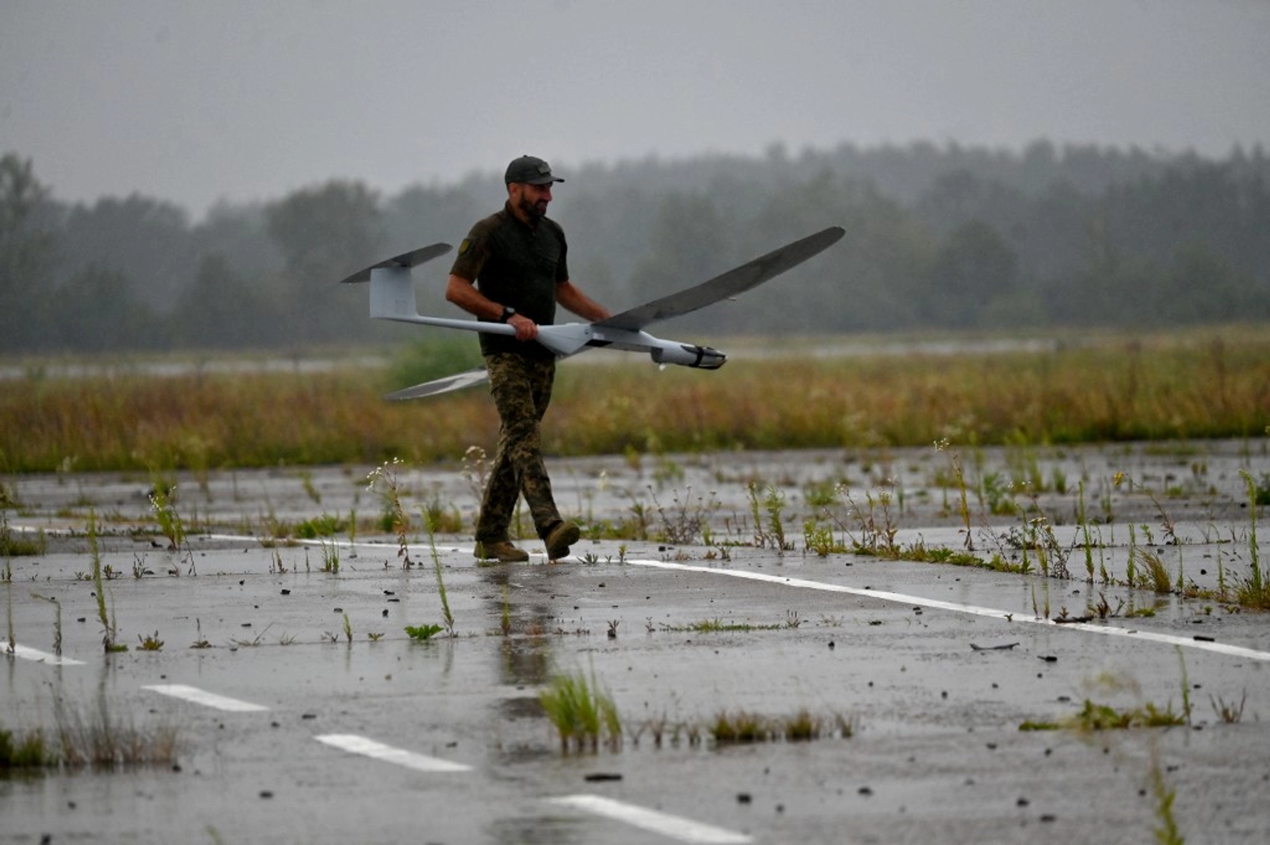Polish Drone Guides Ukrainian Strike on Russian Ammo Depot