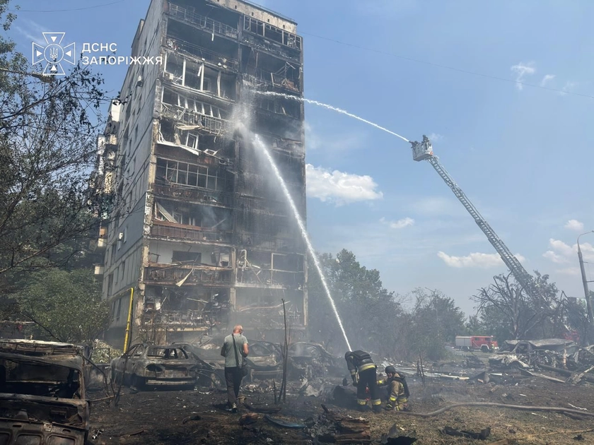 Russia Fired 1,700 Drones and 95 Missiles This Week, Zelensky Says
