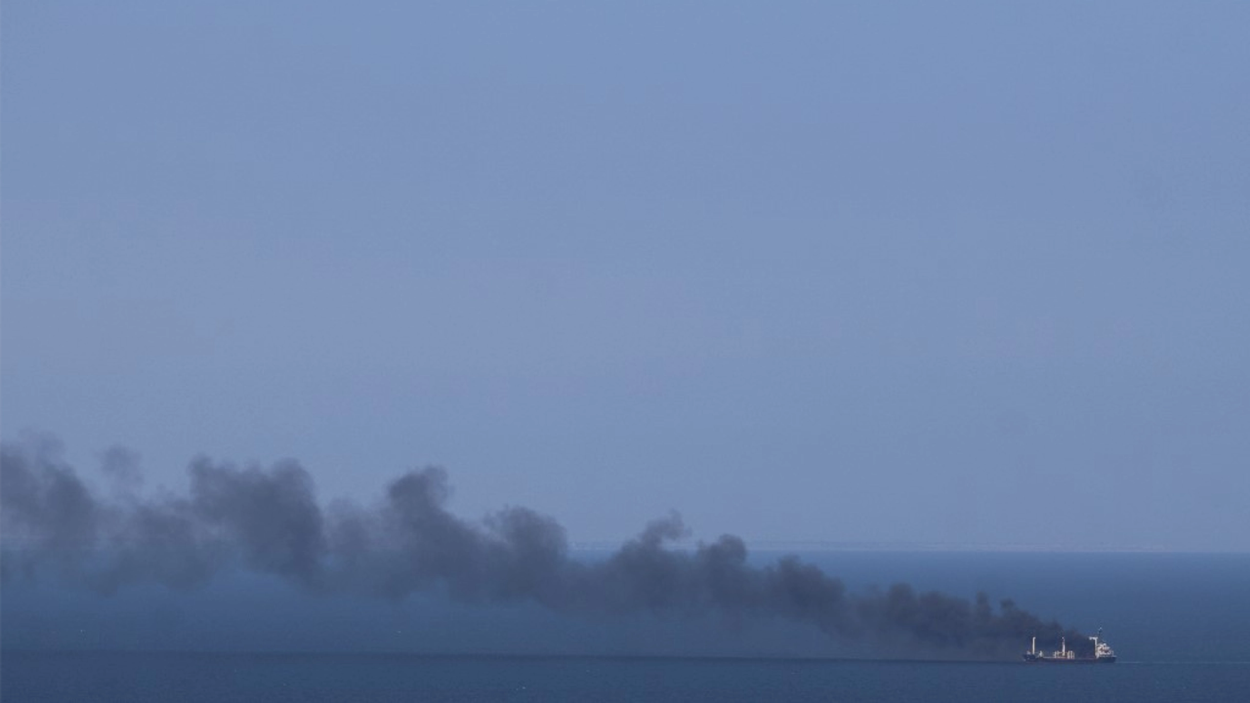 Cargo Vessel Lethally-Hit by Russian Anti-Ship Missiles Sinks Near Odesa Port