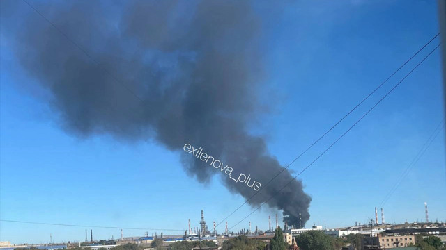 Russian Oil Refinery Shuts Down for Months After Ukrainian Drone Strike
