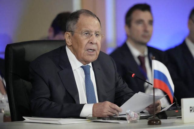 â Theyâ re Starting to Moanâ : Lavrov Threatens â Harsherâ Strikes