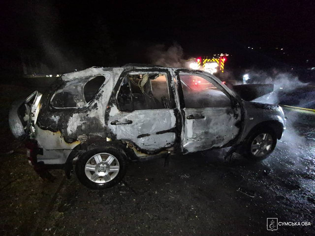 Russian Drone Strike on Car in Sumy Kills Man, Injures Woman