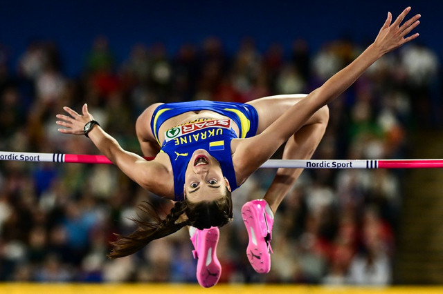 Ukraineâ s Mahuchikh Wins Third Consecutive European High Jump Gold
