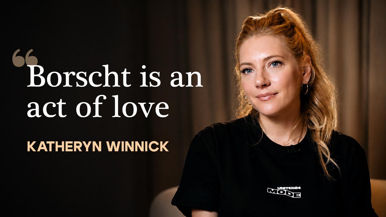 Katheryn Winnick in Kyiv: On War, UNITED24, Ukrainian Roots and Favorite Dish